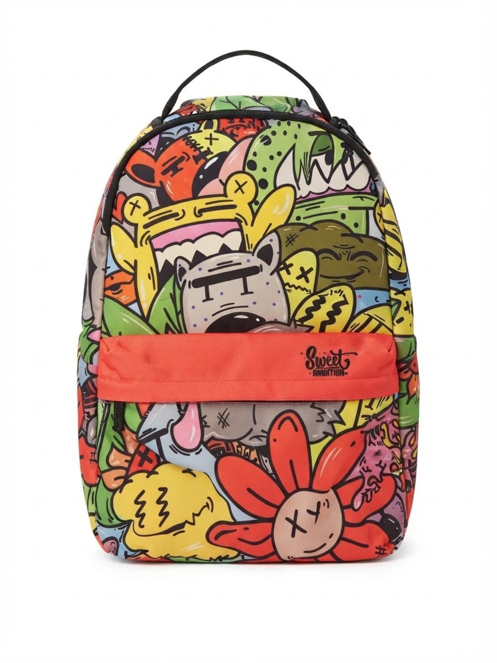 Sprayground Sweet Ambition Cartoon Graffiti Streetwear Backpack Multi-Color